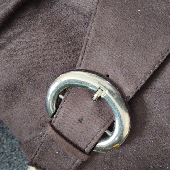 🎉HP Journee Collection Jester Extra Wide Calf Black Suede-Feel Boots 9.5 - Picture 3 of 9